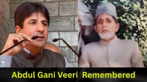 Abdul Gani Veeri remembered