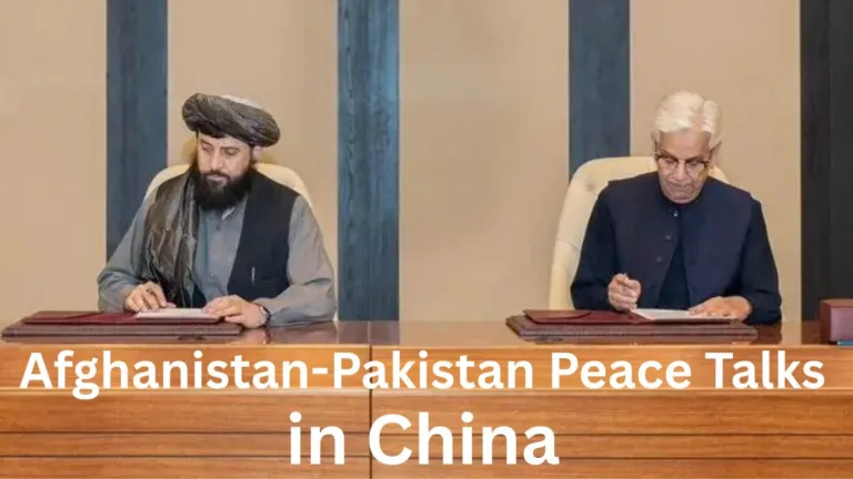 Afghanistan-Pakistan Peace Talks in China