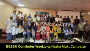 BGSBU Concludes Weeklong Nasha Mukt Campaign