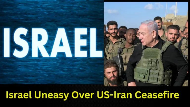 Israel Uneasy Over US-Iran Ceasefire