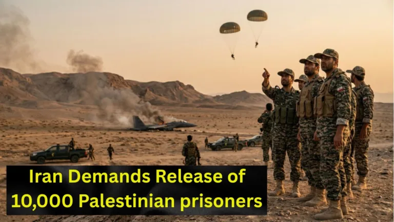 Iran demands release of 10,000 Palestinian prisoners