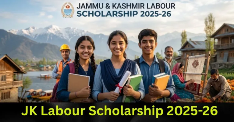 JK Labour Scholarship 2025-26