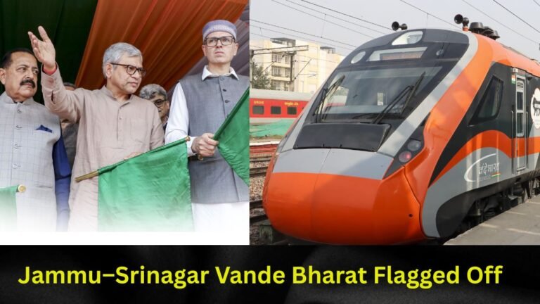 Jammu–Srinagar Vande Bharat Flagged Off