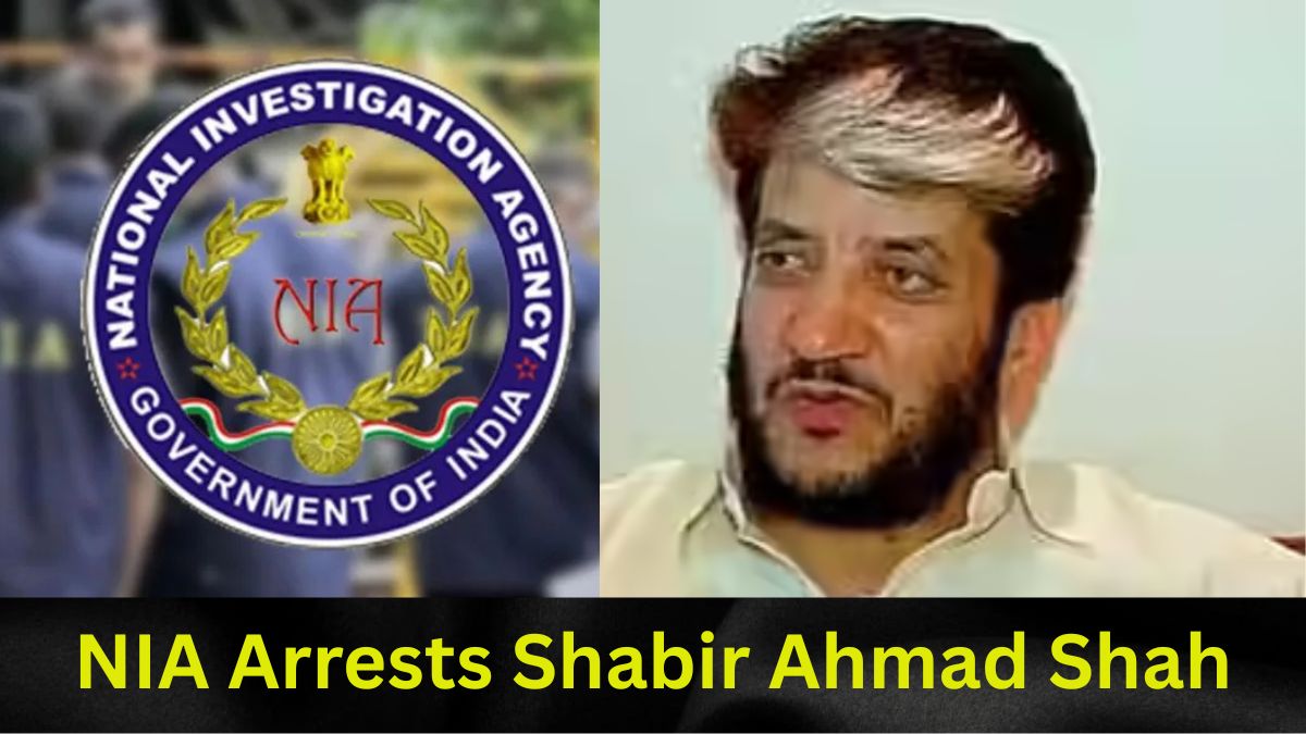 NIA Arrests Shabir Ahmad Shah