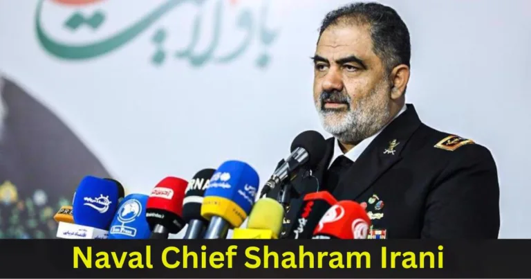 Naval Chief Shahram Irani