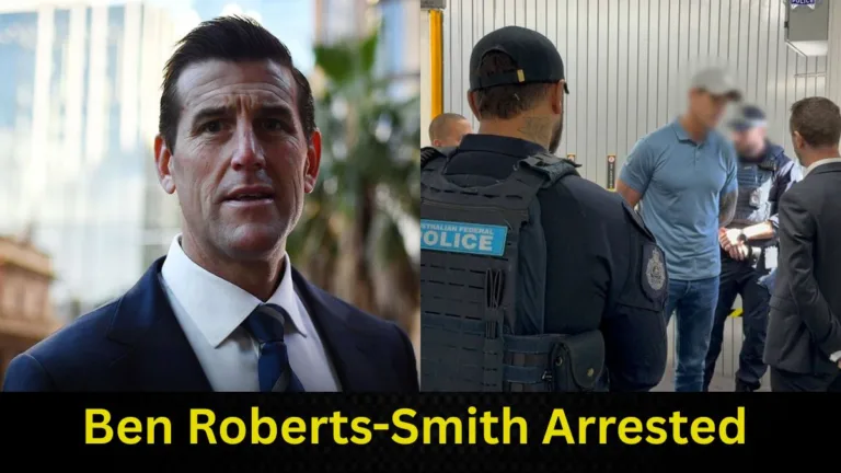 Ben Roberts-Smith Arrested