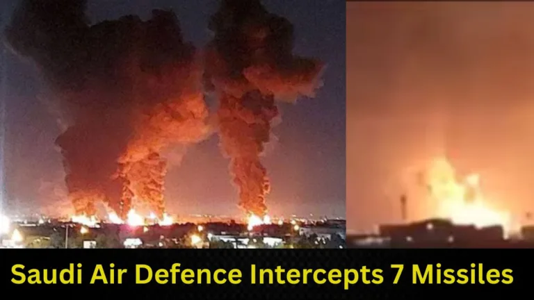 Saudi Air Defence Intercepts 7 Missiles