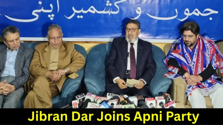 Jibran Dar Joins Apni Party