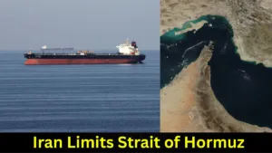 Iran Limits Strait of Hormuz