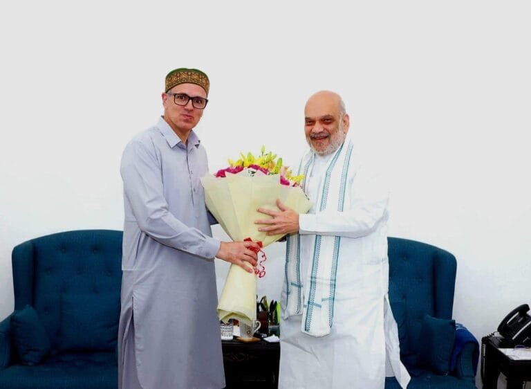 Omar Abdullah Meets Amit Shah