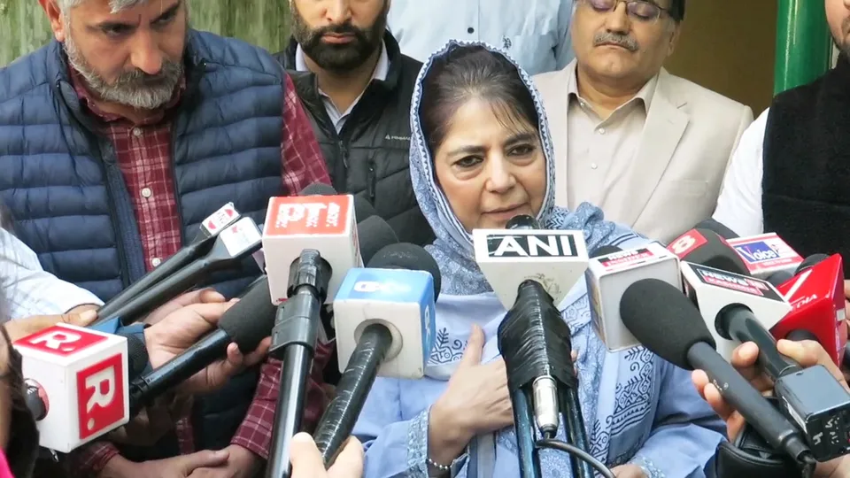 Mehbooba Mufti Criticises FIR Against Kashmiri Pandit
