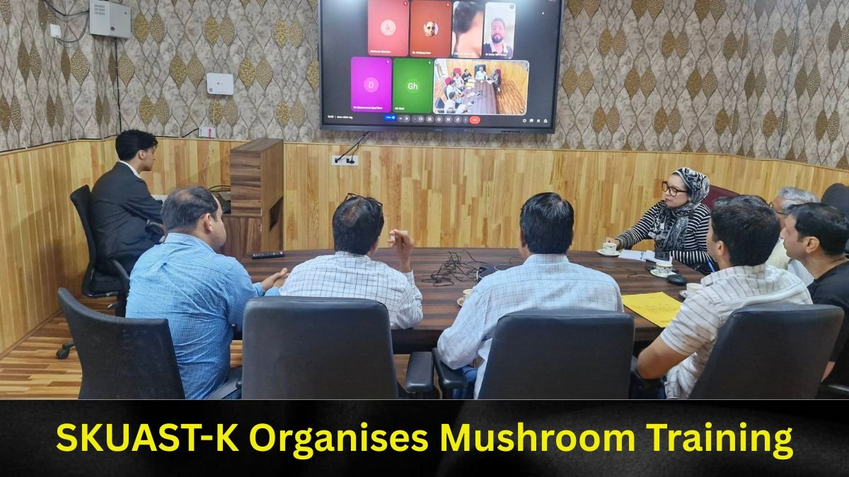 SKUAST-K Organises Mushroom Training
