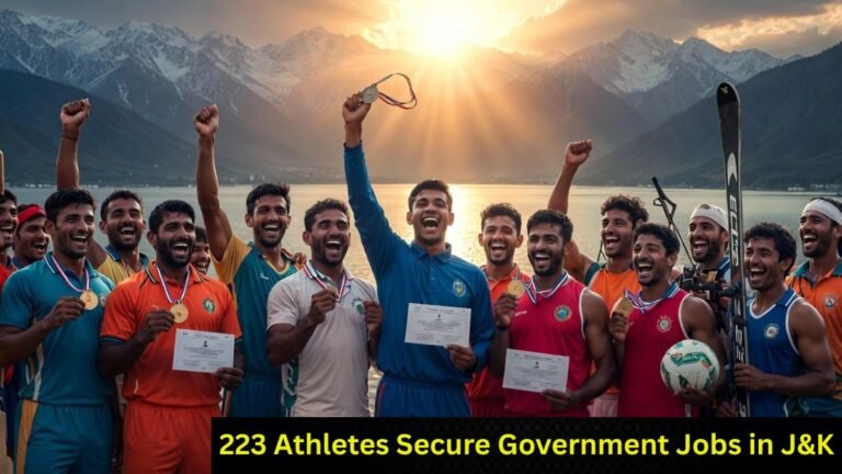223 Athletes Secure Government Jobs in J&K