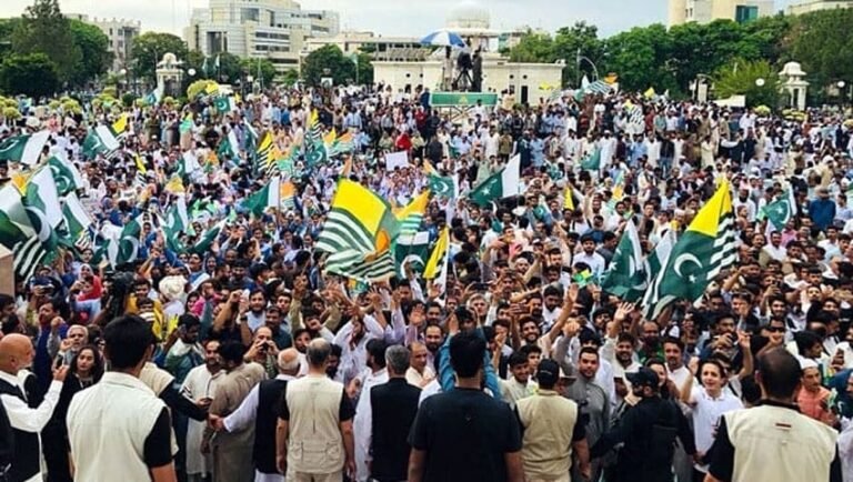 azad kashmir protest