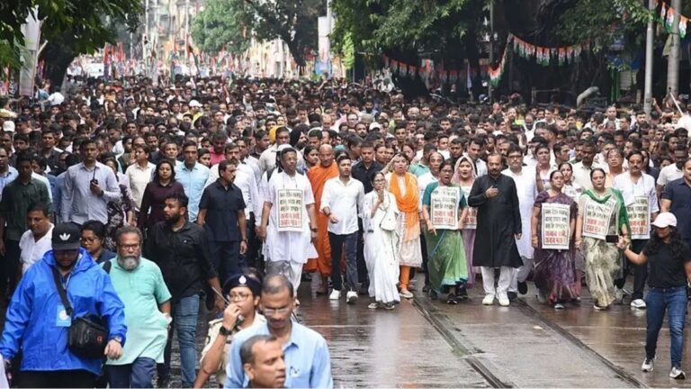 TMC Protest In Bengal