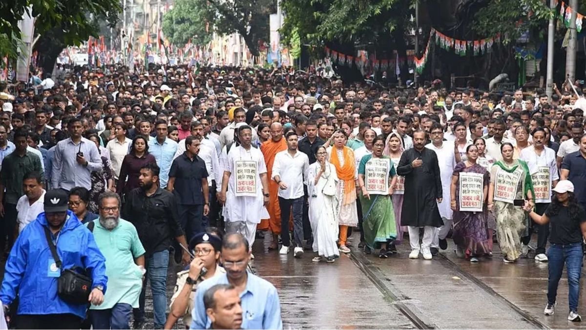 TMC Protest In Bengal