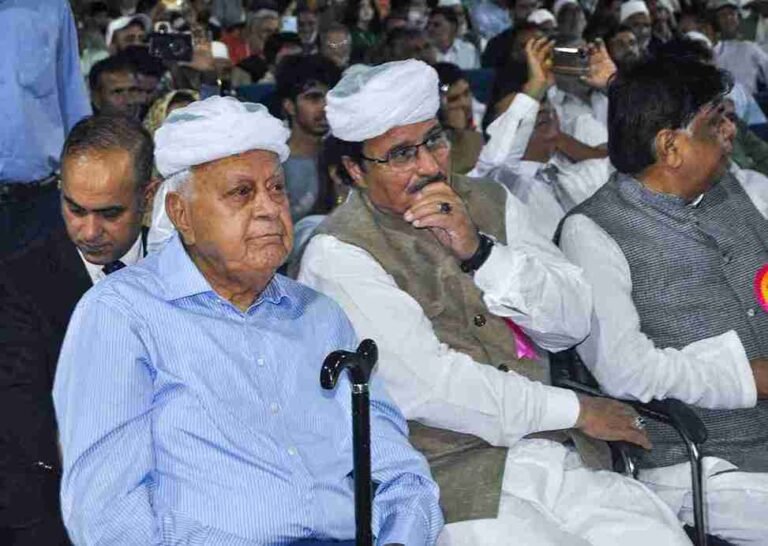 Farooq Abdullah Questions Centre's Silence on PoK