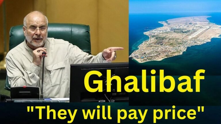 "They will pay price": Ghalibaf