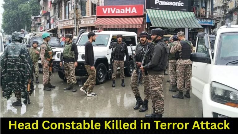 Head Constable Killed in Terror Attack