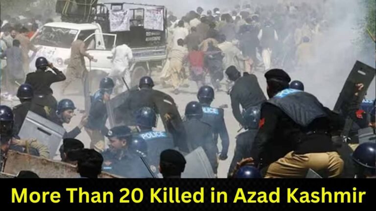 More Than 20 Killed in Azad Kashmir