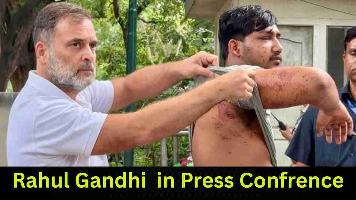 Rahul Gandhi Alleges Student