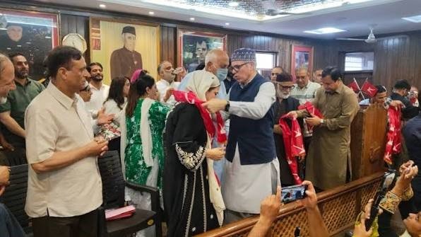 Safina Baig Joins National Conference