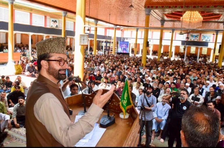 Mirwaiz Umar Farooq Pays Tribute to Ayatollah Ali Khamenei