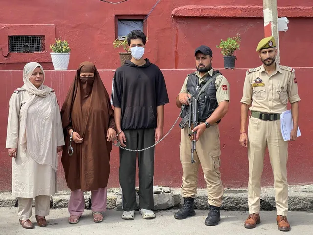 Blind murder solved within six hours, mother-son duo held: Srinagar Police