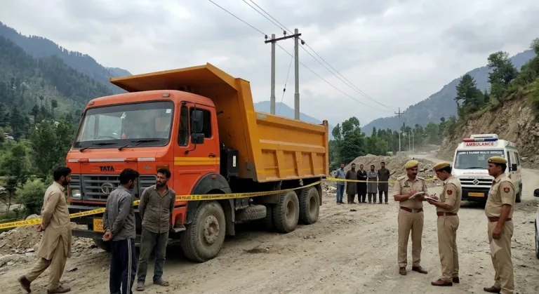 Dumper Driver Dies