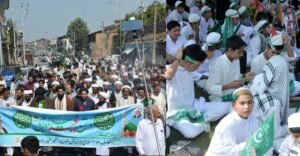 Eid-e-Milad-un-Nabi Rally in Srinagar