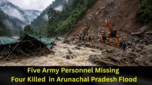 Five Army Personnel Missing