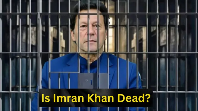 Is Imran Khan Dead