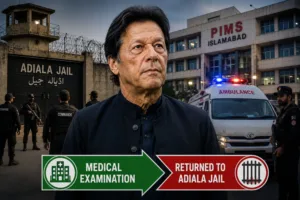 Imran Khan Returned to Adiala Jail
