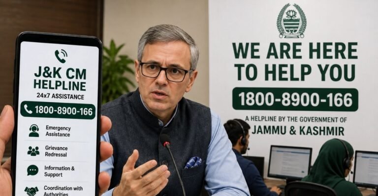 J&K’s CM Helpline