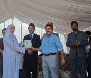Mehnaz Shah Honoured