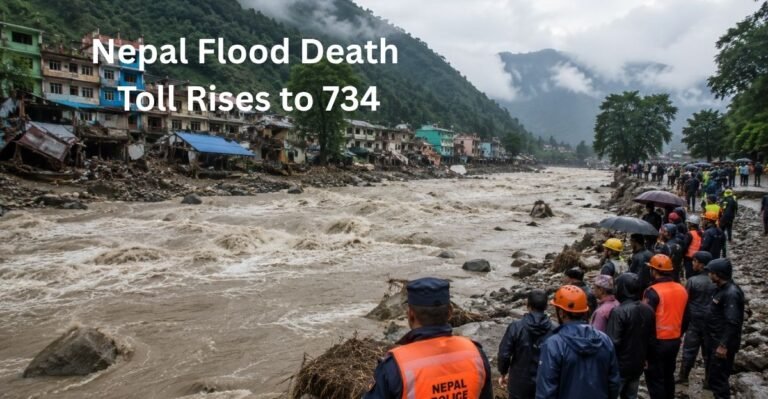 Nepal Flood Death Toll Rises to 734