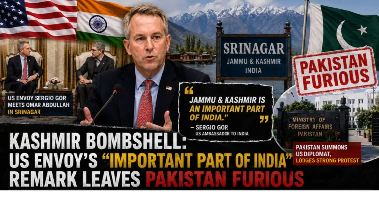 US Envoy’s “Important Part of India”