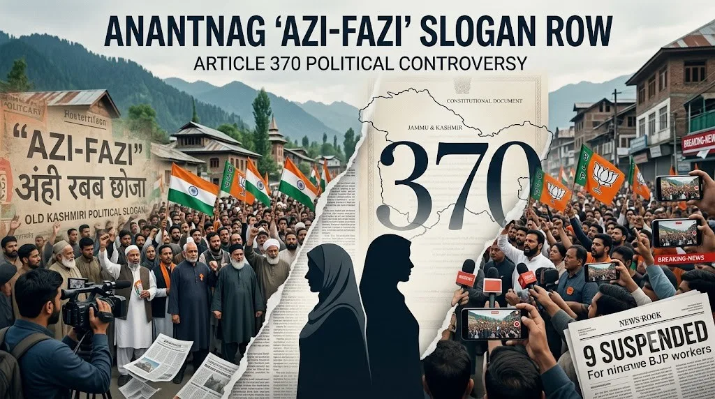 Anantnag ‘Azi-Fazi’ Slogan Row