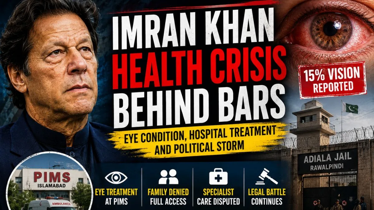 Is Imran Khan Going Blind in Adiala Jail?