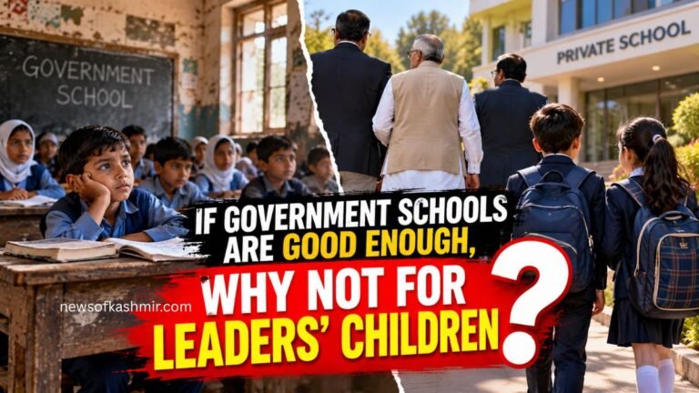 If Government Schools Are Good Enough, Why Not for Leaders’ Children