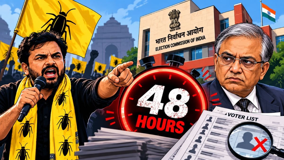 Why Cockroach Janata Party Gives CEC Gyanesh Kumar 48 Hours to Resign