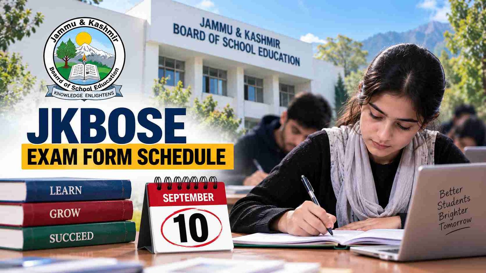 JKBOSE Revises Exam Form Schedule
