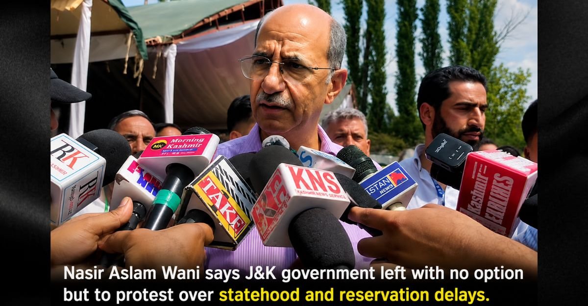 Government With No Option but to Protest, Naisrl Asalam Wani