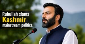 Ruhullah Slams Kashmir Mainstream Politics