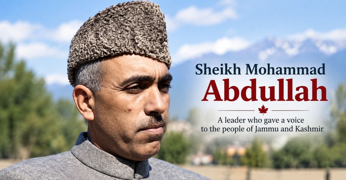 Sheikh Mohammad Abdullah: