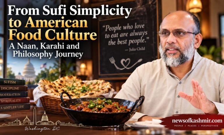 Sufi Simplicity to American Food Culture