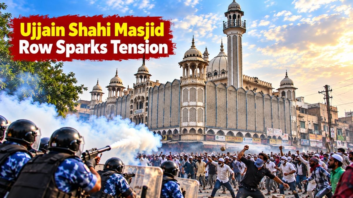 Ujjain Shahi Masjid Demolition Row