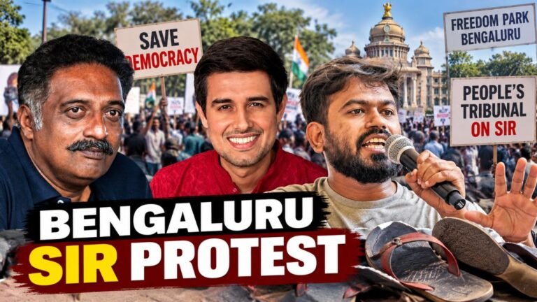 Bengaluru SIR Protest